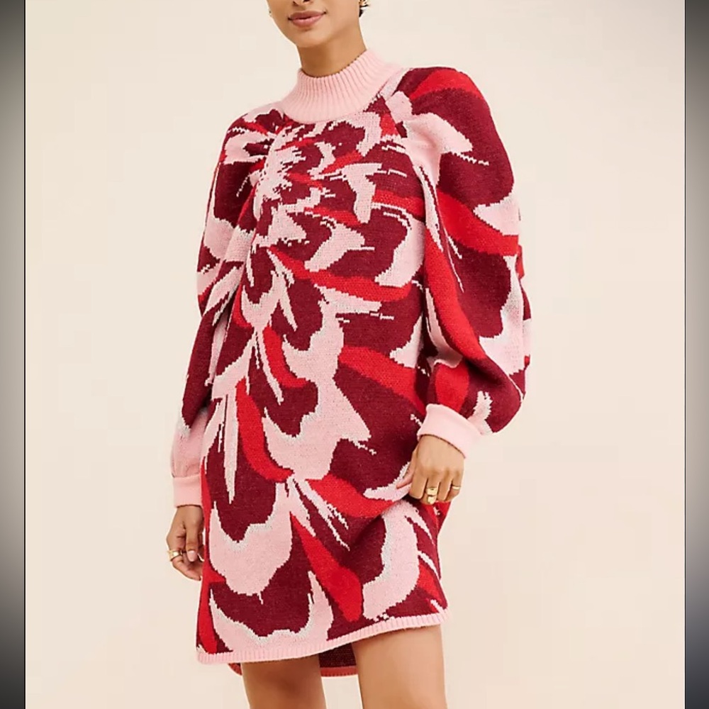 Farm Rio Knit Colorblock Dress